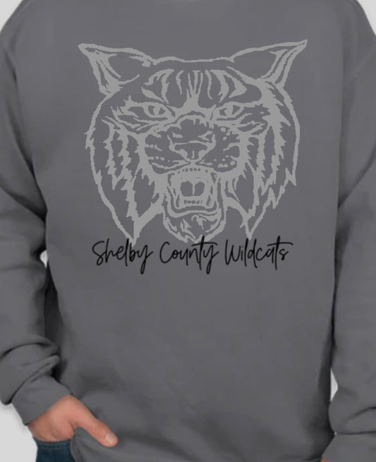 Wildcat Face Sweatshirt