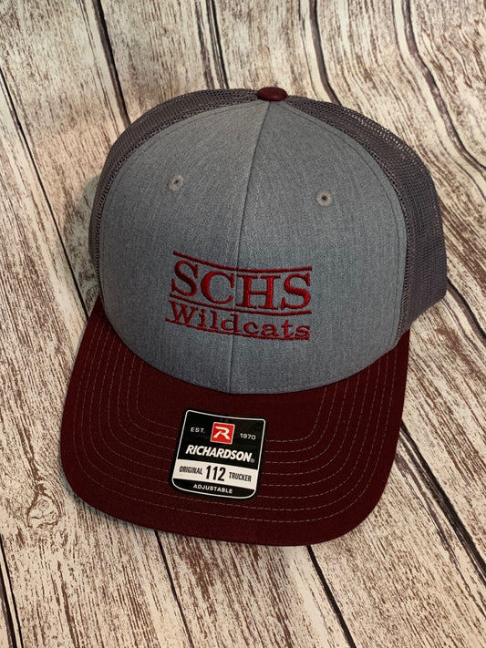 Richardson 112 Gray SCHS Hat