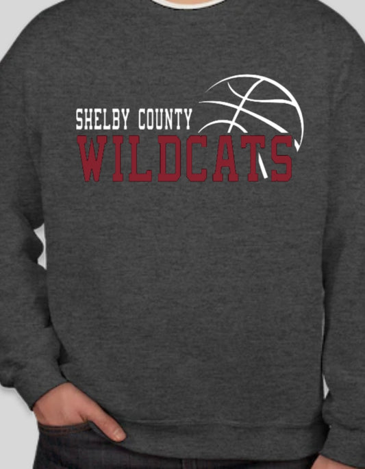 SC Wildcats Basketball Sweatshirt